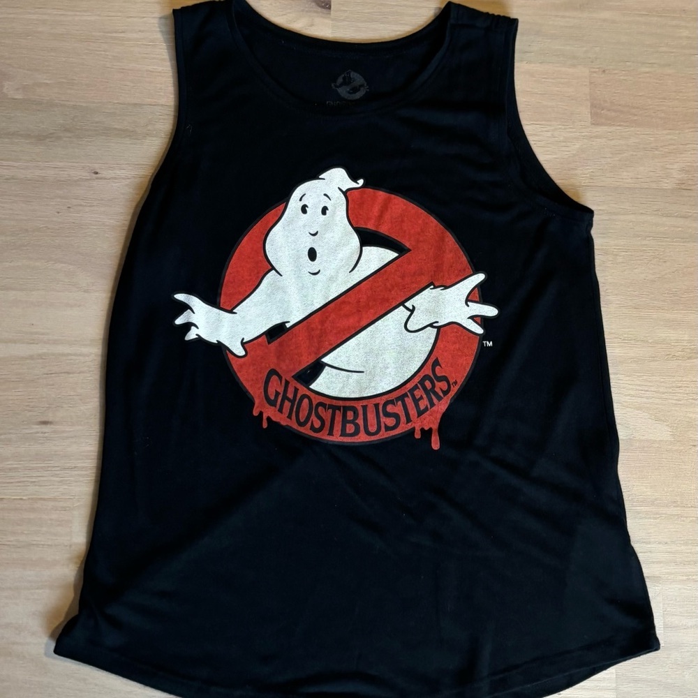 Ghostbusters Black Tank Top -90sku